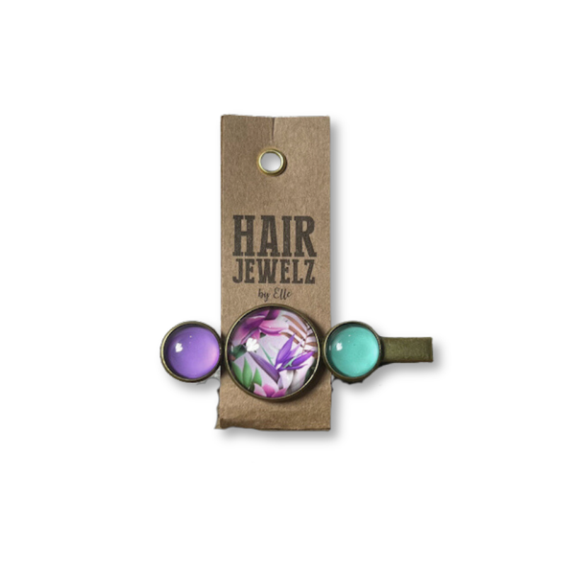Hairjewelz by Elle, Colourclip Alligator “Purple Dream”