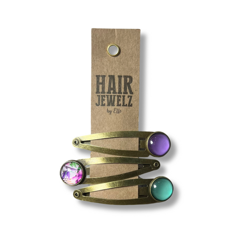 Hairjewelz by Elle, Colourclip Click “Purple Dream”