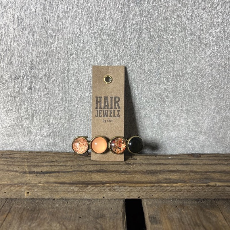 Hairjewelz by Elle, Colourclip Original “Mustard Animal”