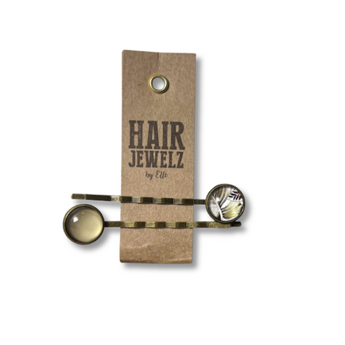 Hairjewelz by Elle, Colourclip Slide “Pistache Summer”