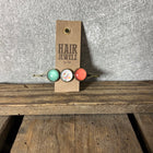 Hairjewelz by Elle, Colourclip Triple “Funky Orange”