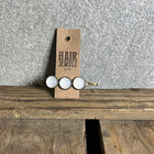 Hairjewelz by Elle, Colourclip Triple “Tropical White”