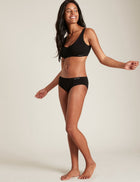 Boody aluspüksid Hipster Bikini, black
