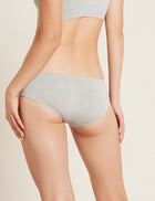Boody aluspüksid Hipster Bikini, light grey marl
