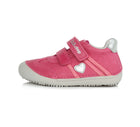 D.D.Step nahast tossud, dark pink/süda 063