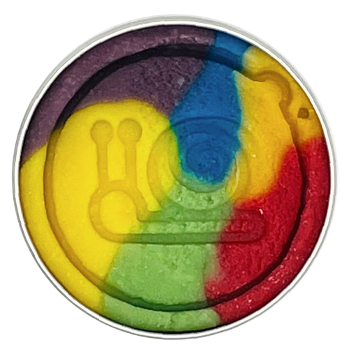 Milda Playdough 100% naturaalne voolimismass VIKERKAAR, 150g.