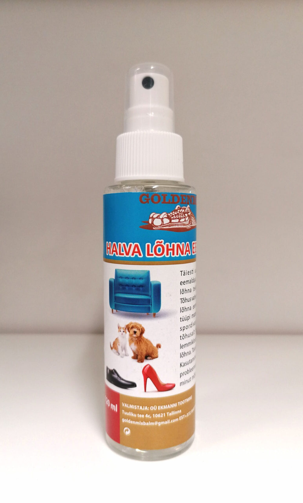 Goldenmix Halva Lõhna Eemaldaja 120 ml
