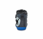 D.D.Step nahast barefoot-saapad, royal blue/dino 070