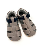 EF barefoot nahast sandaalid, grey