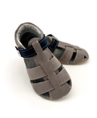 EF barefoot nahast sandaalid, grey