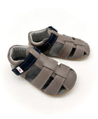 EF barefoot nahast sandaalid, grey