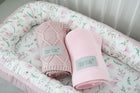Tinystar bambusest beebitekk Baby Pink