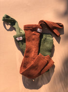 Silly Silas Teddy traksidega retro soojad retuusid, olive