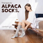 INKARI Therapeutic Comfort alpakavillased froteesokid, Silver