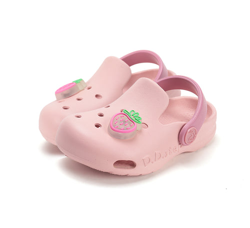 D.D Step clogid, baby pink/vilkuv maasikas