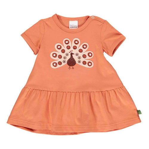 Fred's World Peacock s/s dress baby, Melon