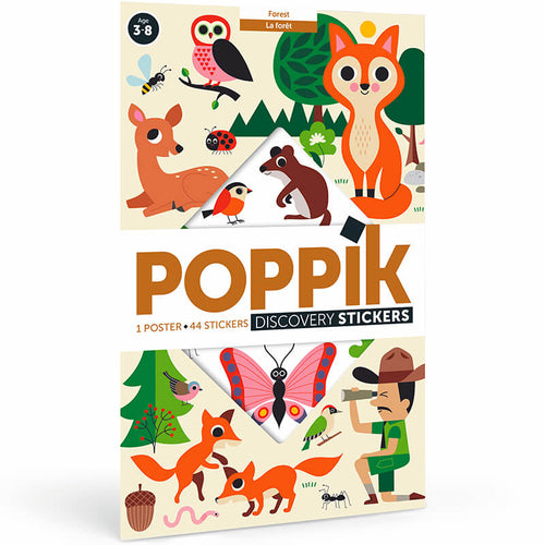 Poppik poster ja kleepsud Discovery 