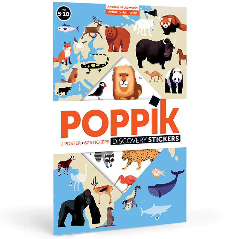 Poppik poster ja kleepsud Discovery 