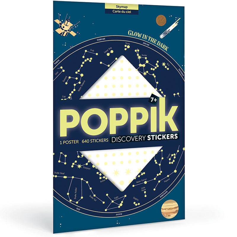 Poppik poster ja kleepsud Discovery 