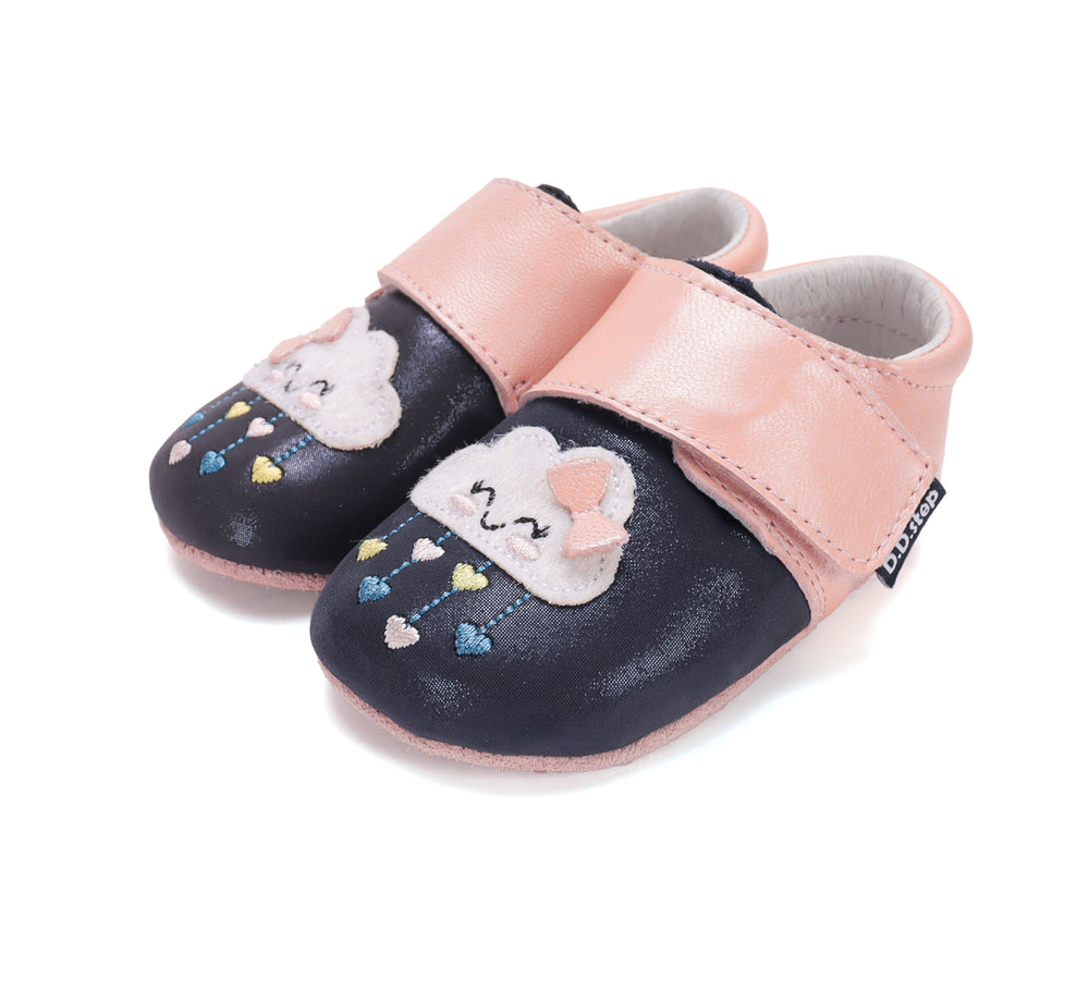 D.D step nahast papud, royal-blue/pilveke