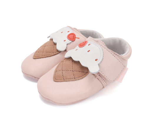 D.D step nahast papud, baby pink/jäätis