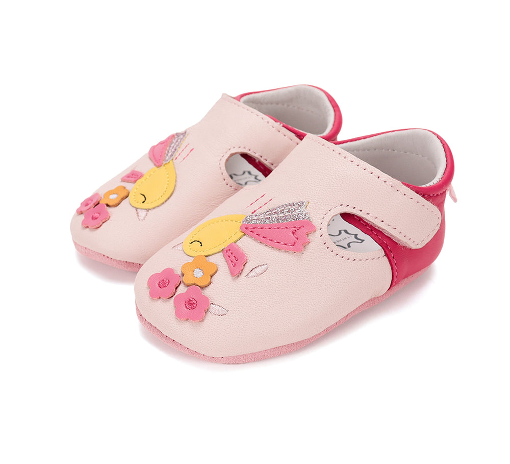 D.D step nahast papud, baby pink/linnuke