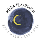 Milda Playdough Laimilõhnaline helendav plastiliin KUU, 150g.