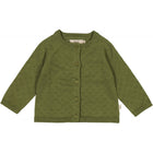Wheat Maja kootud kardigan baby, winter moss