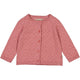 Wheat Maja kootud kardigan baby, berry melange