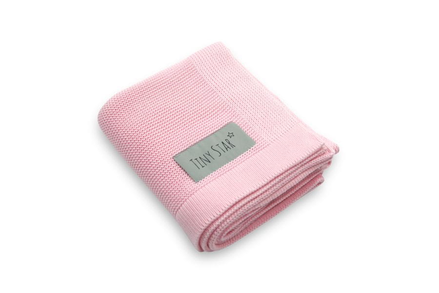 Tinystar bambusest beebitekk Baby Pink