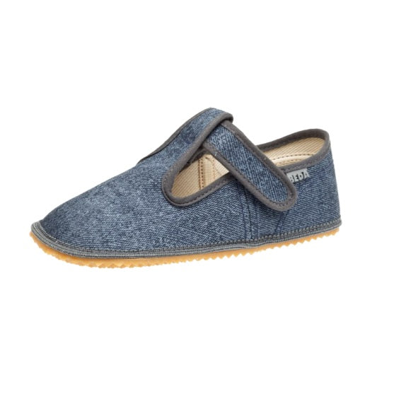 Beda Boty sisejalats SLIM, grey denim