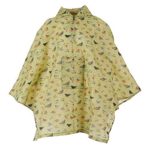 Eco Chic vihmakeep, Green Wild Birds