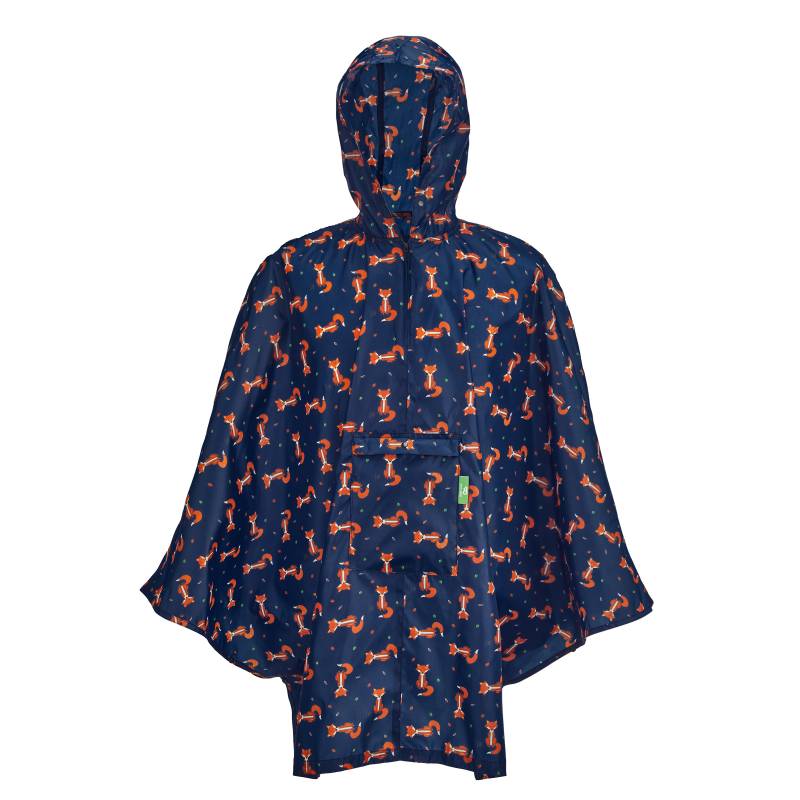 Eco Chic vihmakeep, Navy Foxes