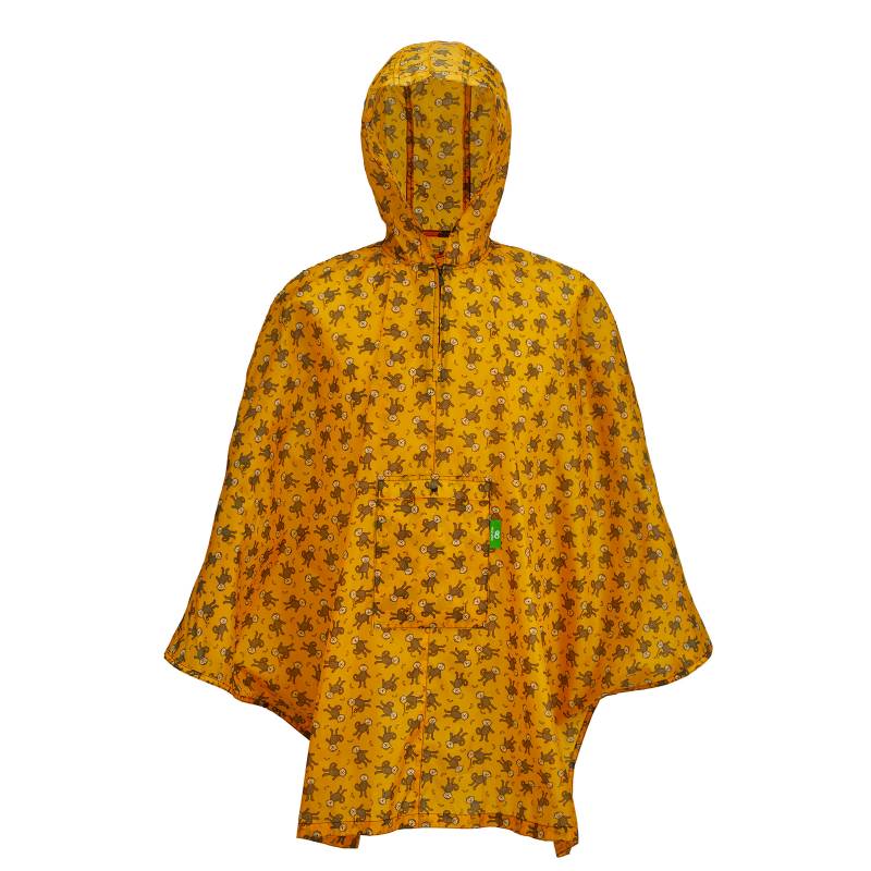 Eco Chic vihmakeep, Mustard Monkeys