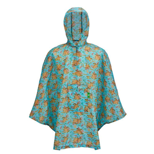 Eco Chic vihmakeep, Blue Sea Turtles