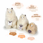 INKARI Medium Alpaka, Naturals Blond 32cm