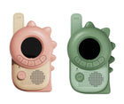 The Zoofamily Walkie Talkie, dino roosa-dino roheline
