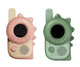 The Zoofamily Walkie Talkie, dino roosa-dino roheline