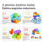 Mideer mini magnetiline ehituskuubik