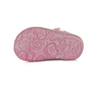 D.D. Step tekstiilist tossud, baby pink 073