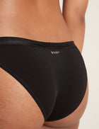 Boody LYOLYTE® Hi-Cut Bikini, black