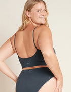 Boody LYOLYTE® Ribbed Low Back Bra, storm