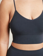 Boody LYOLYTE® Ribbed Low Back Bra, storm