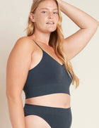 Boody LYOLYTE® Ribbed Low Back Bra, storm