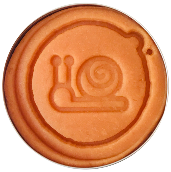 Milda Playdough 100% naturaalne voolimismass MANDARIIN, 150g.