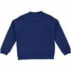 Fred's World Race drop shoulder sweatshirt- Deep blue