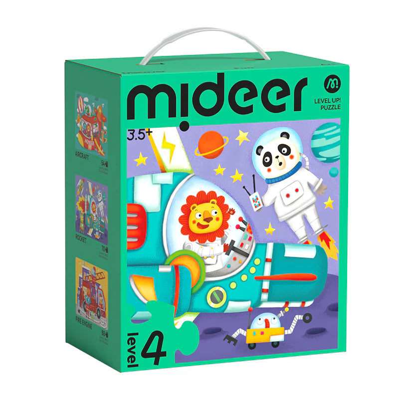 Mideer Level Up! pusle, sõidukid 4. tase