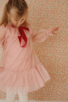Konges Sløjd kleit Bow, Mellow Rose