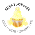 Milda Banaanilõhnaline neoonkollane plastiliin MUFFIN