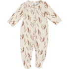 Müsli Mini me bodysuit with feet, buttercream